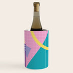 Memphis pattern 72 - 80s / 90s Retro Wine Chiller Gallery Image 3