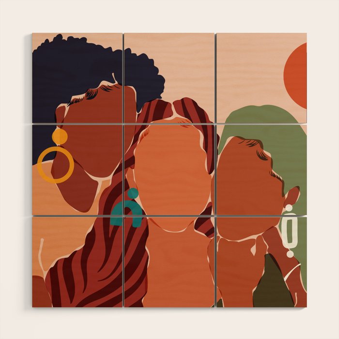 Sisterhood Wood Wall Art Gallery Image 1