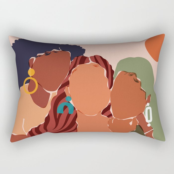 Sisterhood Rectangular Pillow Gallery Image 1