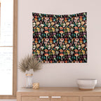 Mushroom heart Wall Tapestry Gallery Image 2