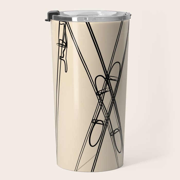 Minimal Skis 2 Travel Mug Gallery Image 3