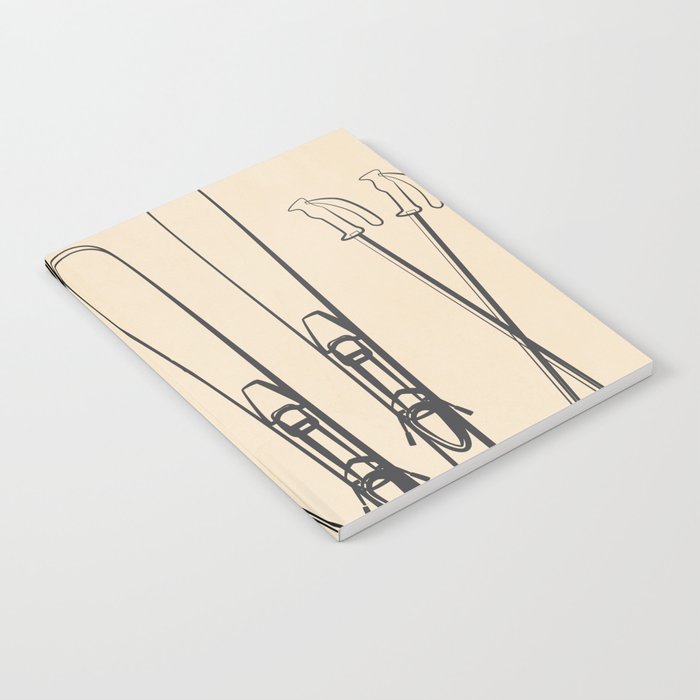 Minimal Skis 2 Notebook Gallery Image 2