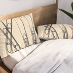 Minimal Skis 2 Pillow Sham Gallery Image 2