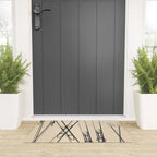 Minimal Skis 2 Welcome Mat Gallery Image 3