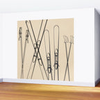 Minimal Skis 2 Wall Mural Gallery Image 2