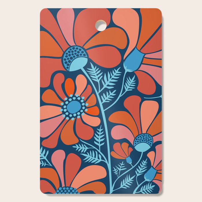 Flower Power IV Cutting Board Gallery Image 1
