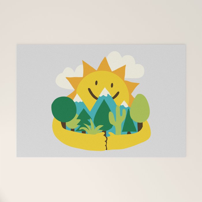 Sun is out Welcome Mat Gallery Image 1