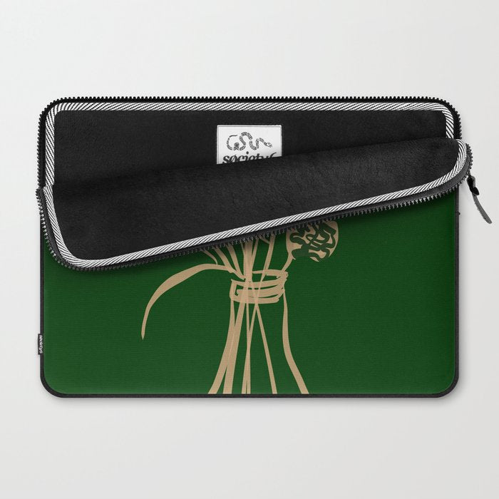 Minimalist Flowers In A Vase 6 Laptop Sleeve Gallery Image 2