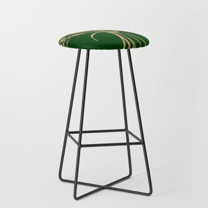 Minimalist Flowers In A Vase 6 Stool Gallery Image 1