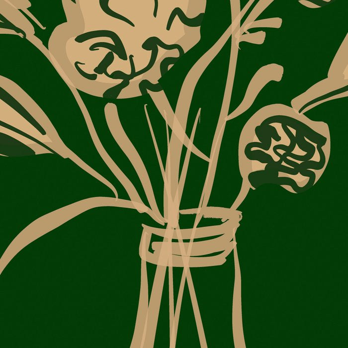 Minimalist Flowers In A Vase 6 Coffee Mug Gallery Image 2