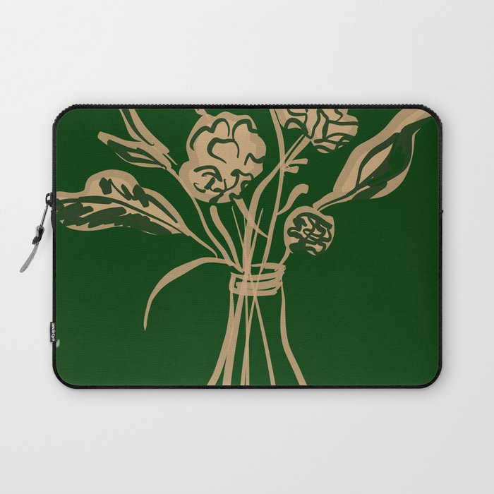 Minimalist Flowers In A Vase 6 Laptop Sleeve Gallery Image 1