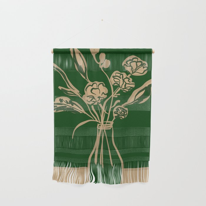 Minimalist Flowers In A Vase 6 Wall Hanging Gallery Image 1