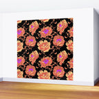 Romantic Vintage Peonies Wall Mural Gallery Image 2