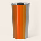 Retro Golden Rainbow - Straight Travel Mug Gallery Image 1