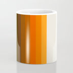 Retro Golden Rainbow - Straight Coffee Mug Gallery Image 4