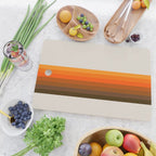 Retro Golden Rainbow - Straight Cutting Board Gallery Image 2