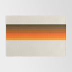 Retro Golden Rainbow - Straight Rug Gallery Image 2