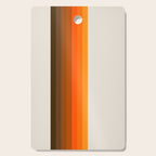 Retro Golden Rainbow - Straight Cutting Board Gallery Image 1