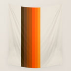 Retro Golden Rainbow - Straight Wall Tapestry Gallery Image 4