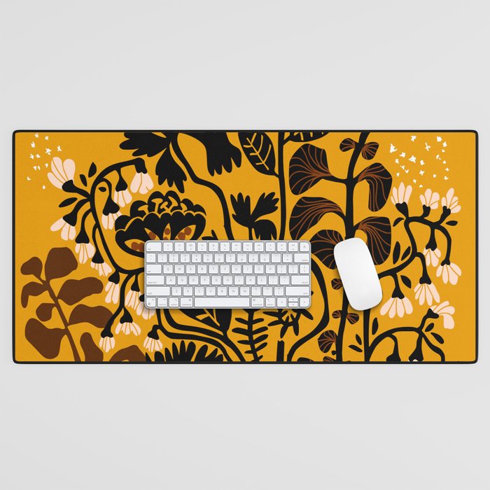 Stockholm garden autumn day Desk Mat Gallery Image 1