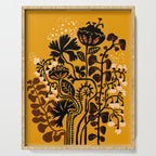 Stockholm garden autumn day Serving Tray Gallery Image 1