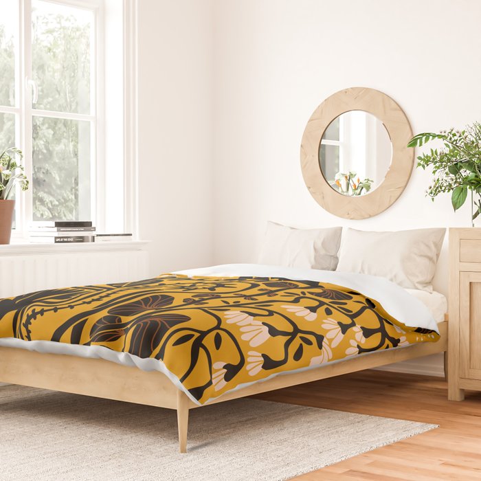 Stockholm garden autumn day Duvet Cover Gallery Image 2