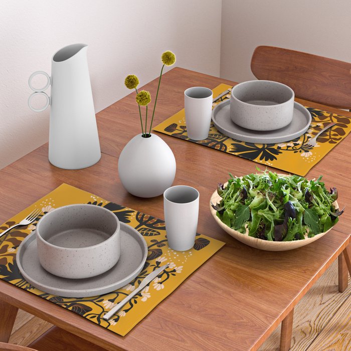 Stockholm garden autumn day Placemat Gallery Image 2