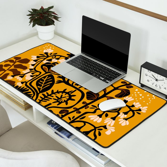 Stockholm garden autumn day Desk Mat Gallery Image 2