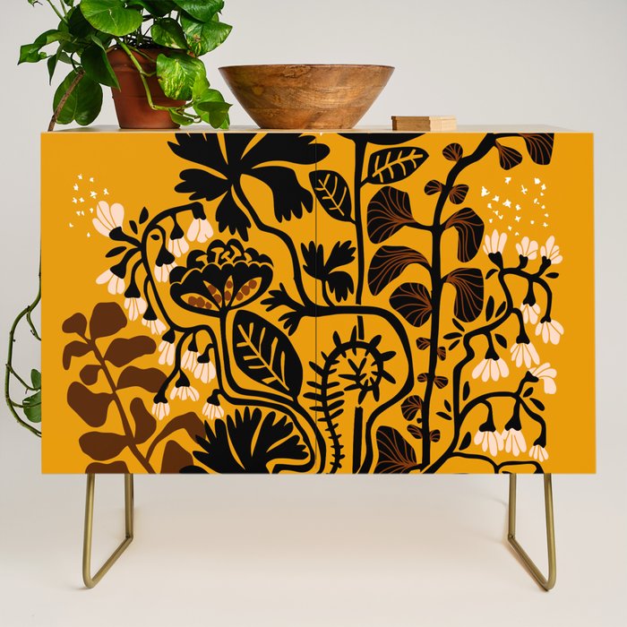 Stockholm garden autumn day Credenza Gallery Image 1