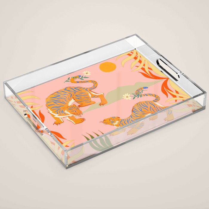 Rawring Playmates Acrylic Tray Gallery Image 1