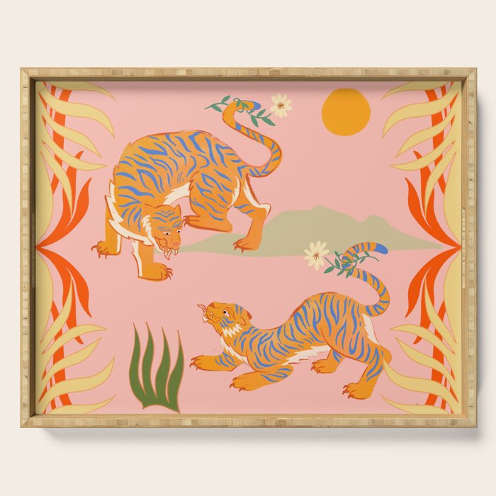 Rawring Playmates Serving Tray Gallery Image 1