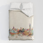 hong kong skyline Duvet Cover Gallery Image 6