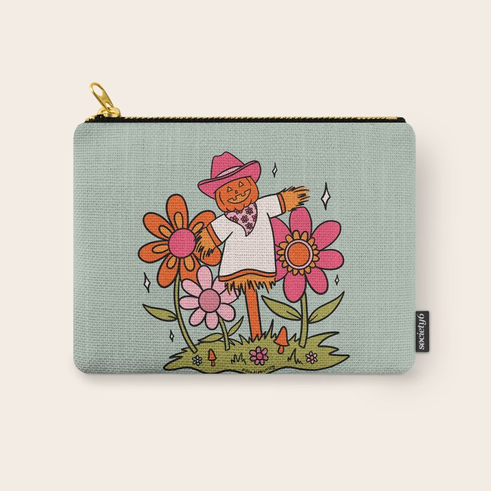 Jolly Scarecrow Carry All Pouch Gallery Image 1