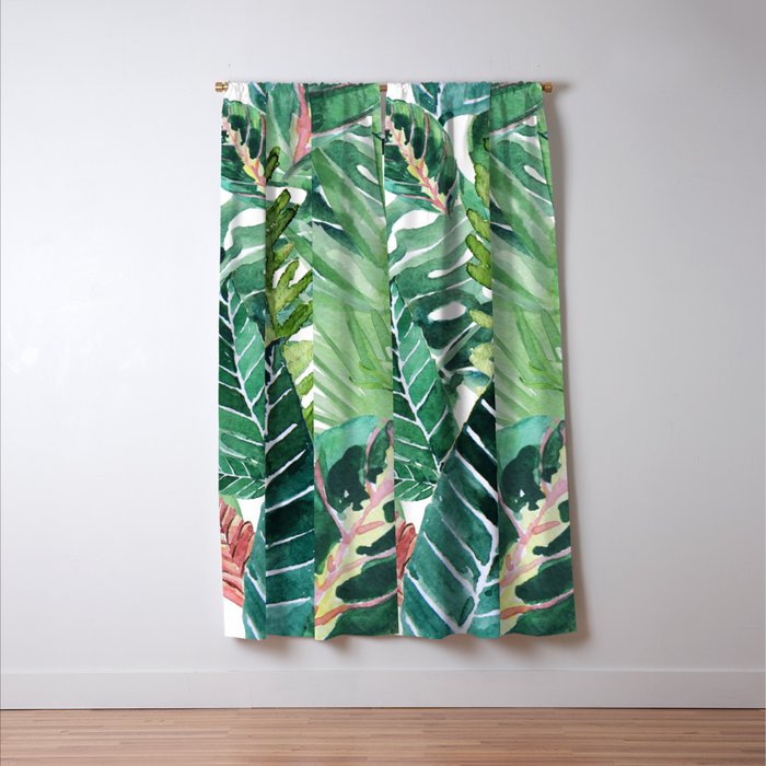 Havana jungle Window Curtain Gallery Image 3