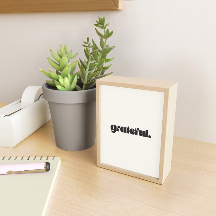 grateful. Mini Art Print Gallery Image 2