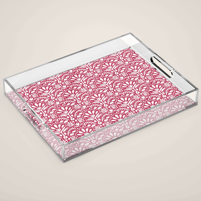 Come Alive . Viva Magenta Acrylic Tray Gallery Image 1