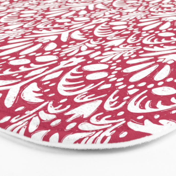 Come Alive . Viva Magenta Bath Mat Gallery Image 3