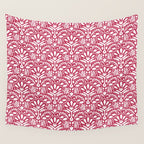 Come Alive . Viva Magenta Wall Tapestry Gallery Image 4