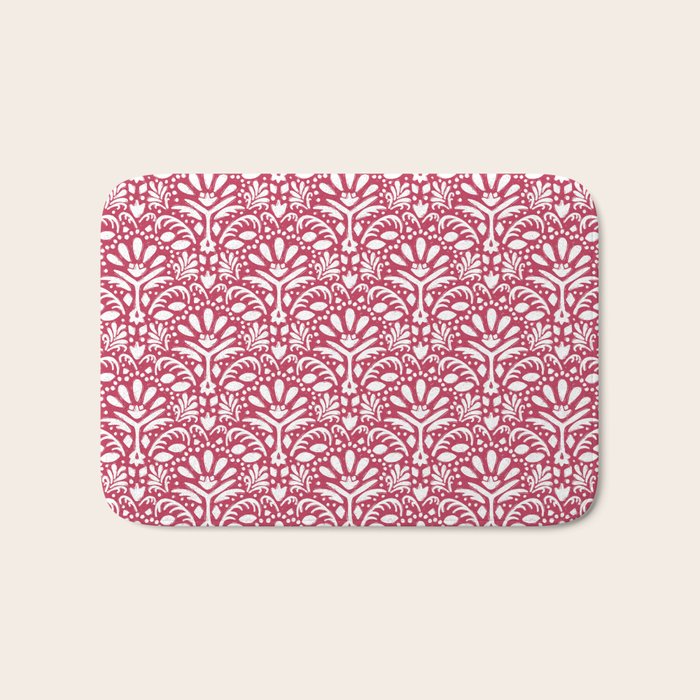 Come Alive . Viva Magenta Bath Mat Gallery Image 1
