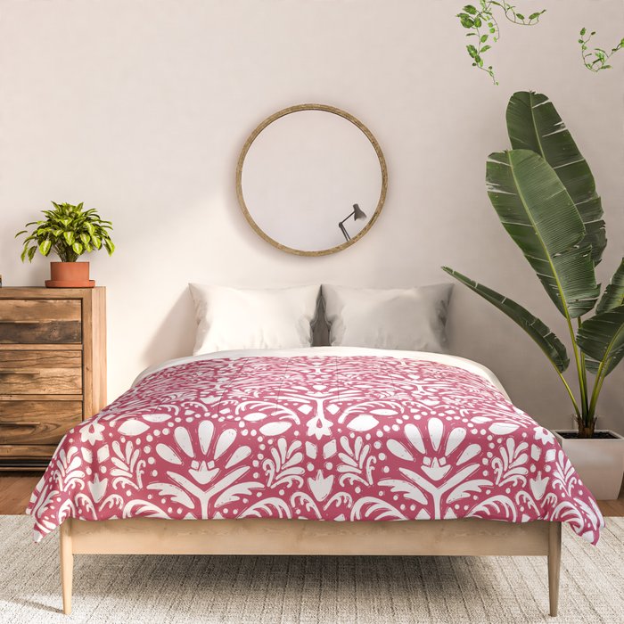 Come Alive . Viva Magenta Comforter Gallery Image 3