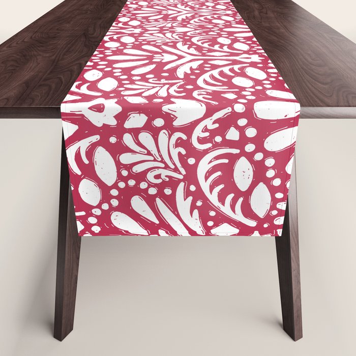 Come Alive . Viva Magenta Table Runner Gallery Image 1