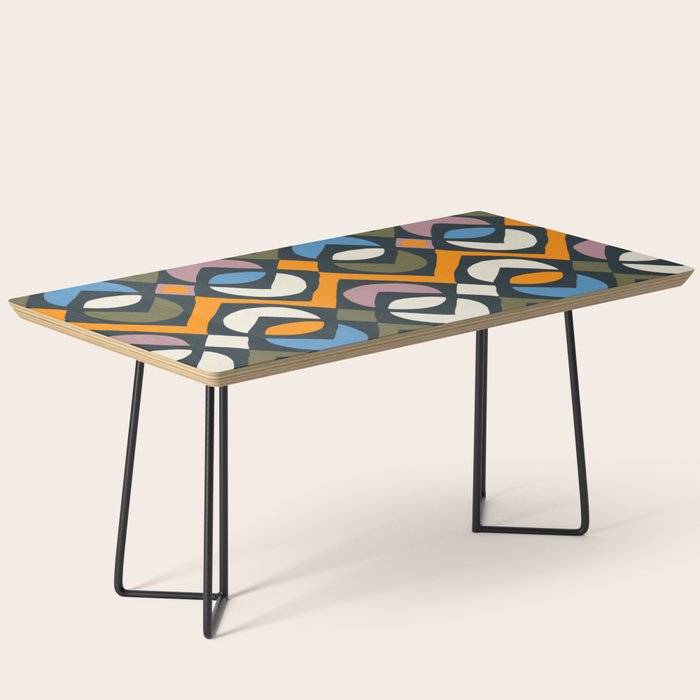 Simple Hand-cut Pattern #2 Coffee Table Gallery Image 1
