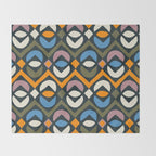 Simple Hand-cut Pattern #2 Throw Blanket Gallery Image 2