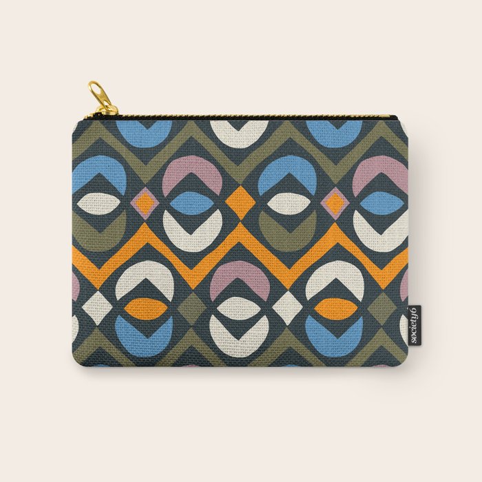 Simple Hand-cut Pattern #2 Carry All Pouch Gallery Image 1