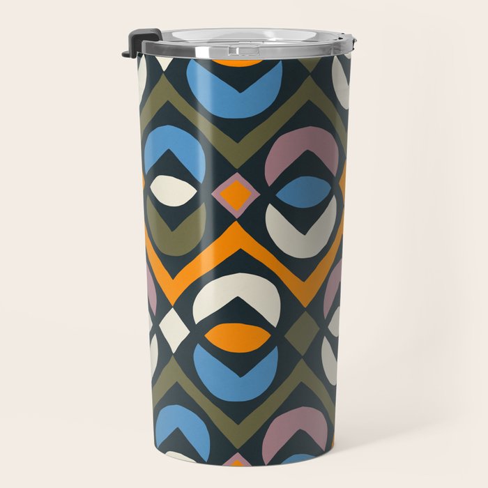 Simple Hand-cut Pattern #2 Travel Mug Gallery Image 3