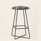 Simple Hand-cut Pattern #2 Stool Gallery Image 1