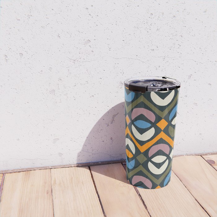 Simple Hand-cut Pattern #2 Travel Mug Gallery Image 4