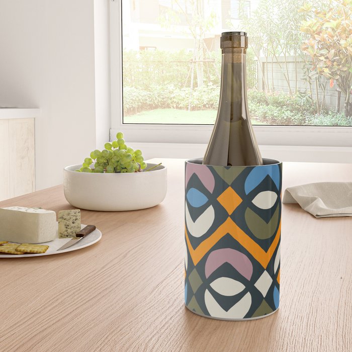 Simple Hand-cut Pattern #2 Wine Chiller Gallery Image 4
