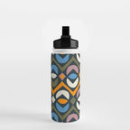 Simple Hand-cut Pattern #2 Water Bottle Gallery Image 2