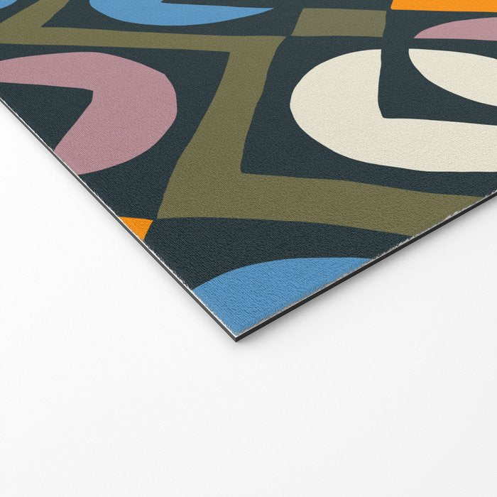 Simple Hand-cut Pattern #2 Welcome Mat Gallery Image 2